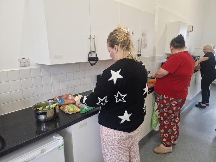 Dinner preparation